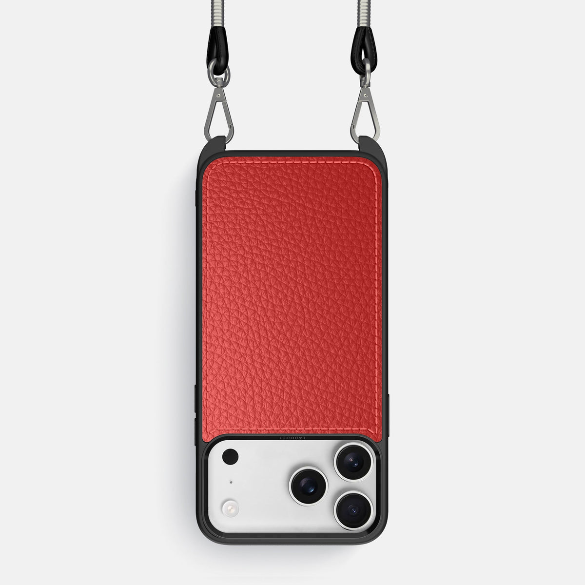 Crossbody Sport Case For iPhone 18 Pro In Calf -1 | Red