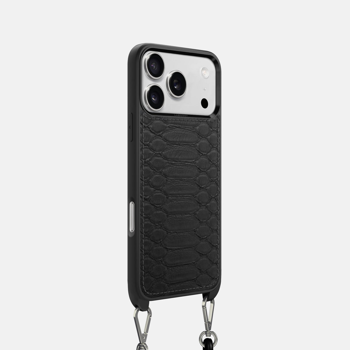 Crossbody Sport Case For iPhone 18 Pro In Python -2 | Black