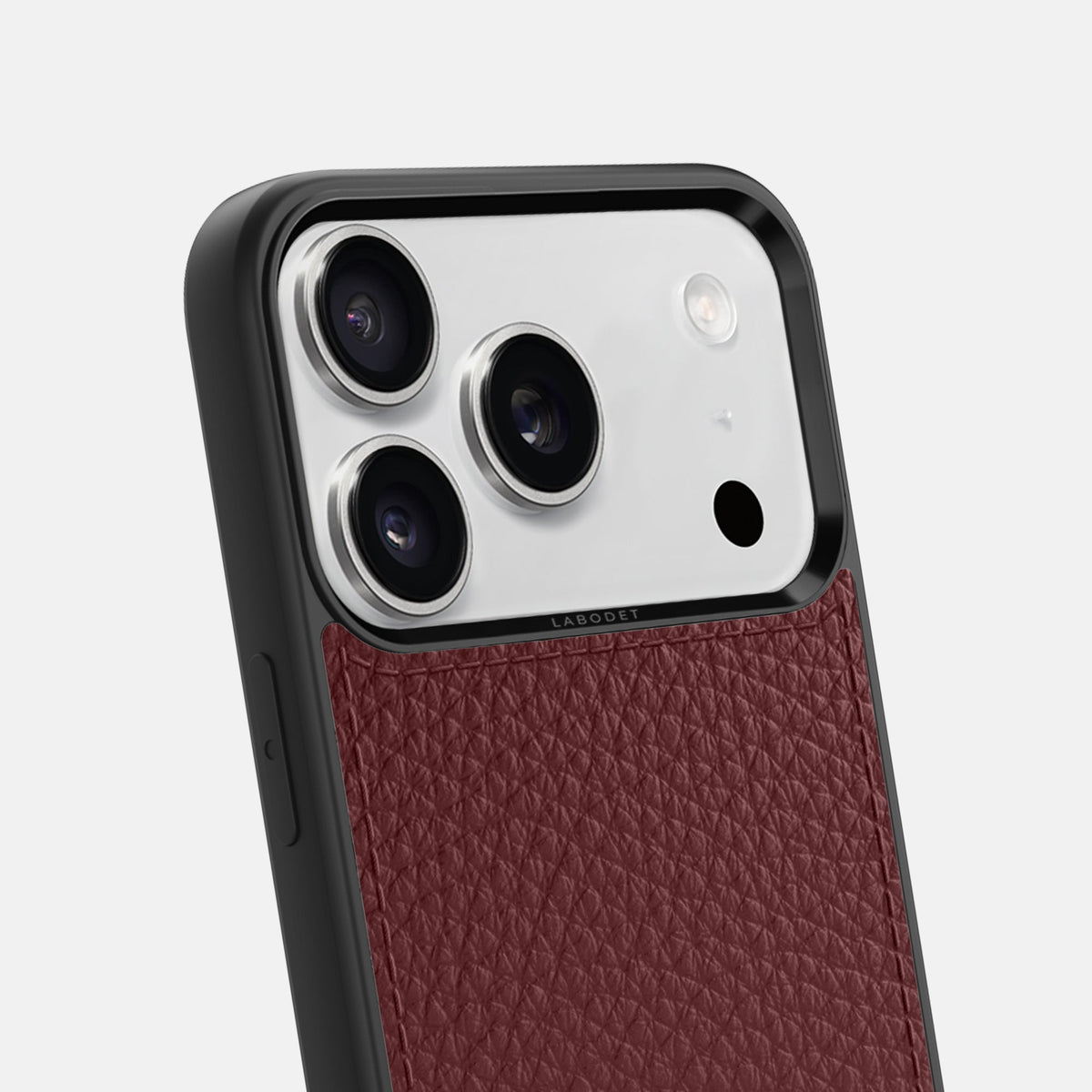 Sport Case For iPhone 18 Pro Max In Calf -6 | Bordeaux