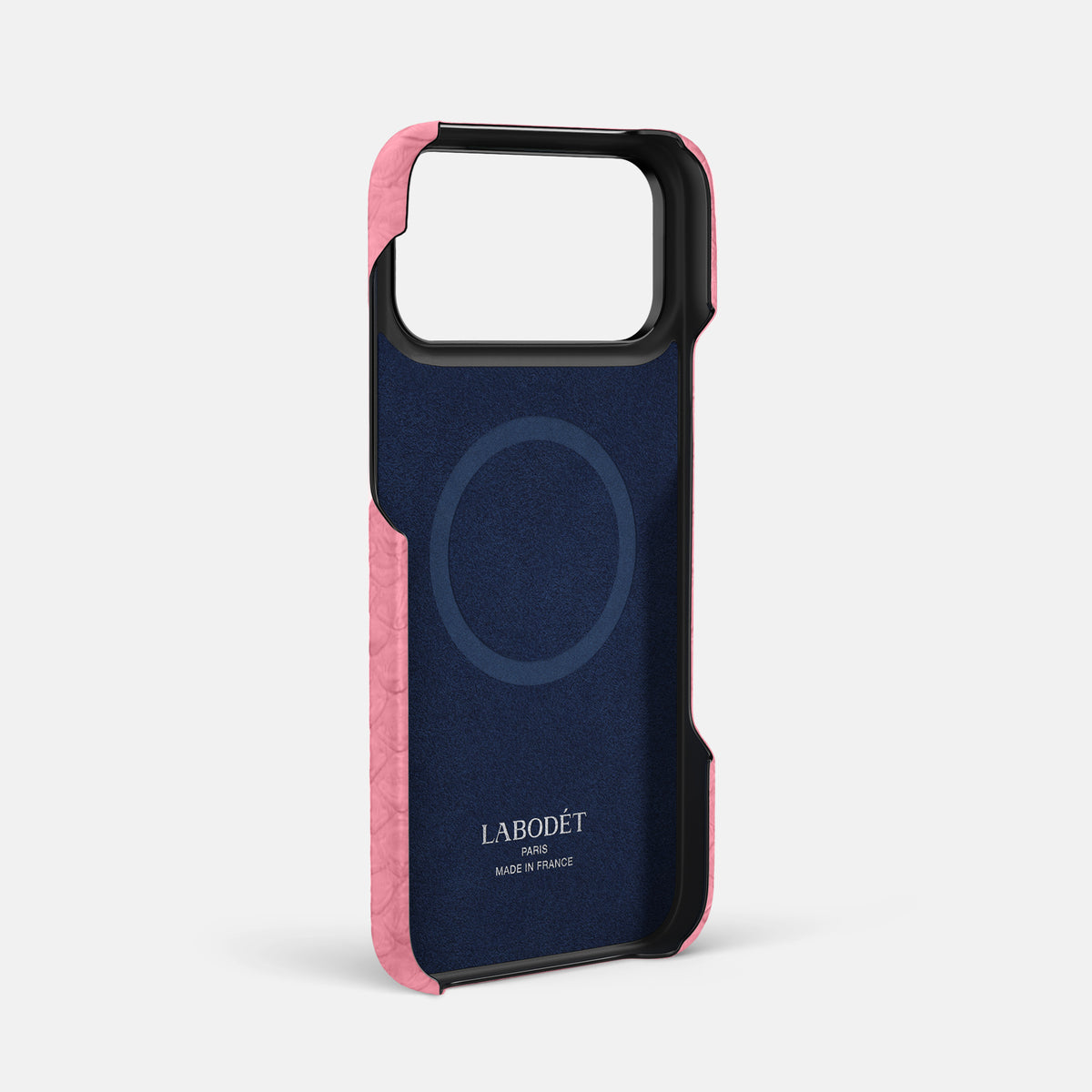 Classic Case For iPhone 17 Pro Max In Python -4 | Pink-Black