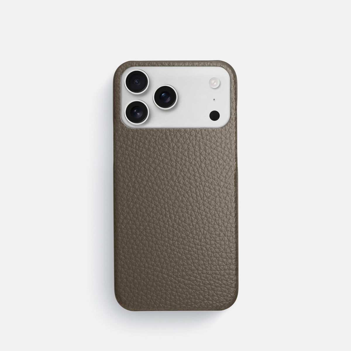 Slim Case For iPhone 18 Pro In Calf -1 | Taupe