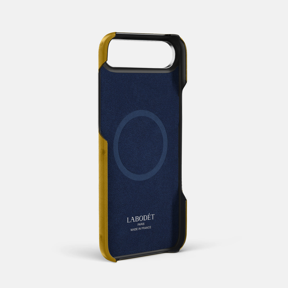 Handle Case Coloré For iPhone 17 Air In Ostrich -4 | Gold-Steel