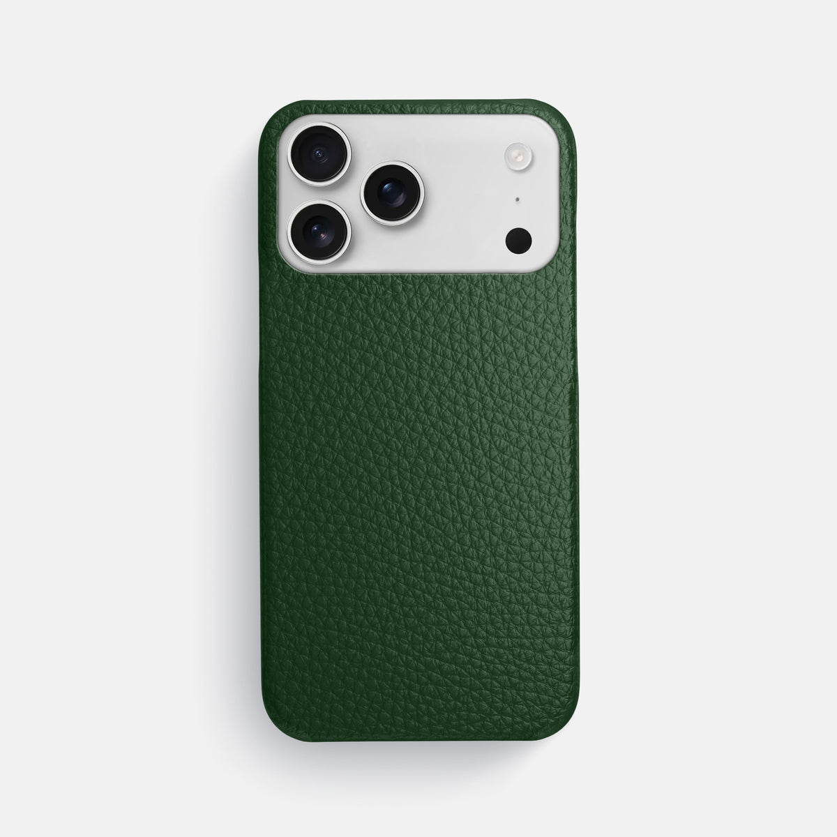 Slim Case For iPhone 17 Pro Max In Calf -1 | Dark-Green