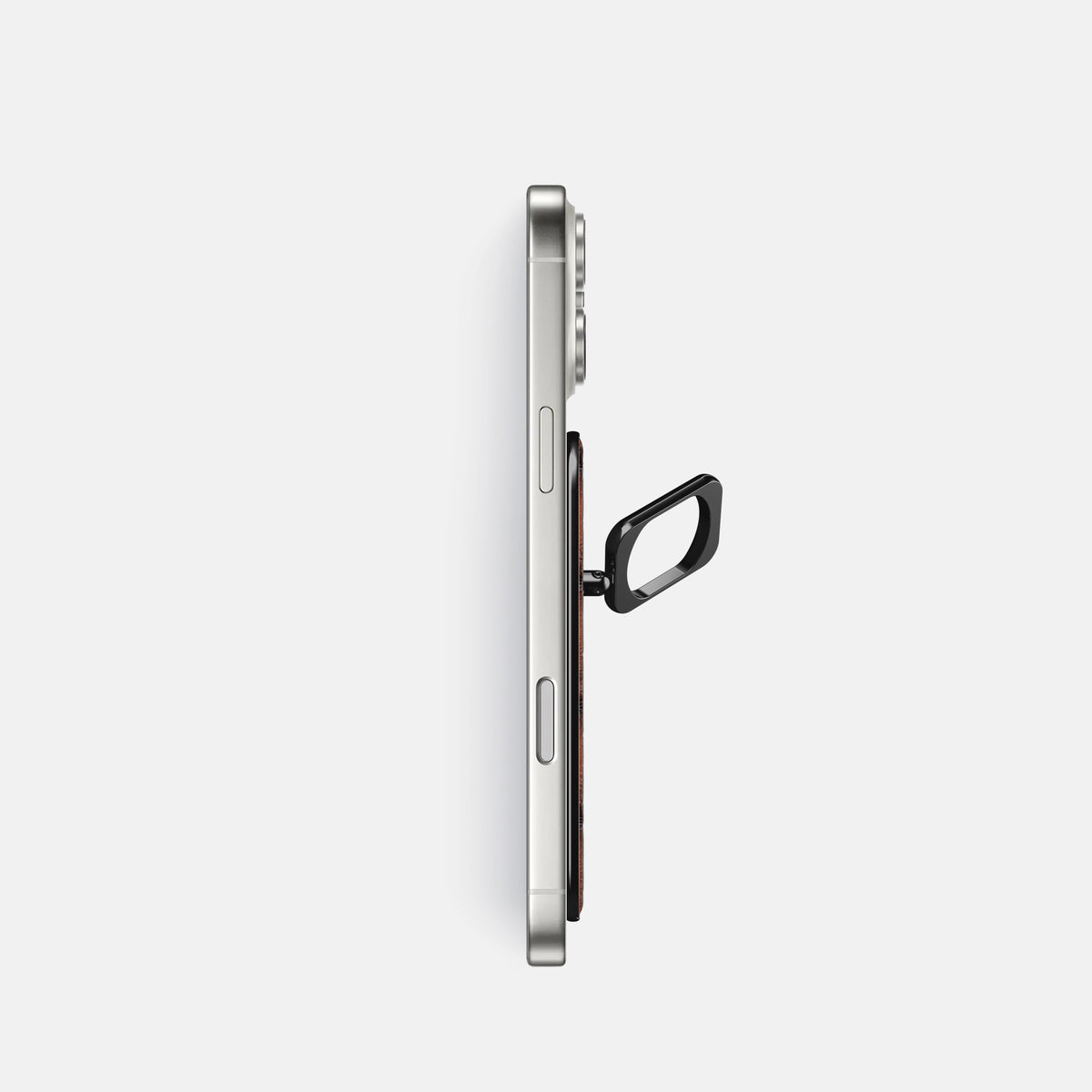 MagSafe Ring For iPhone 17 Pro In Patina Alligator -3 | Baobab-Black