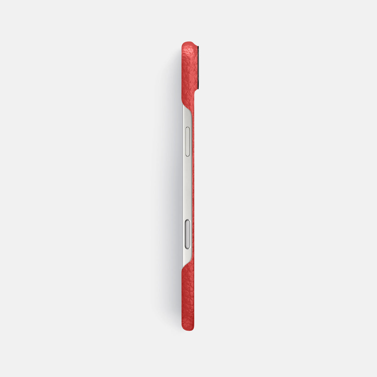 Classic Case For iPhone 17 Air In Calf -3 | Red-Black