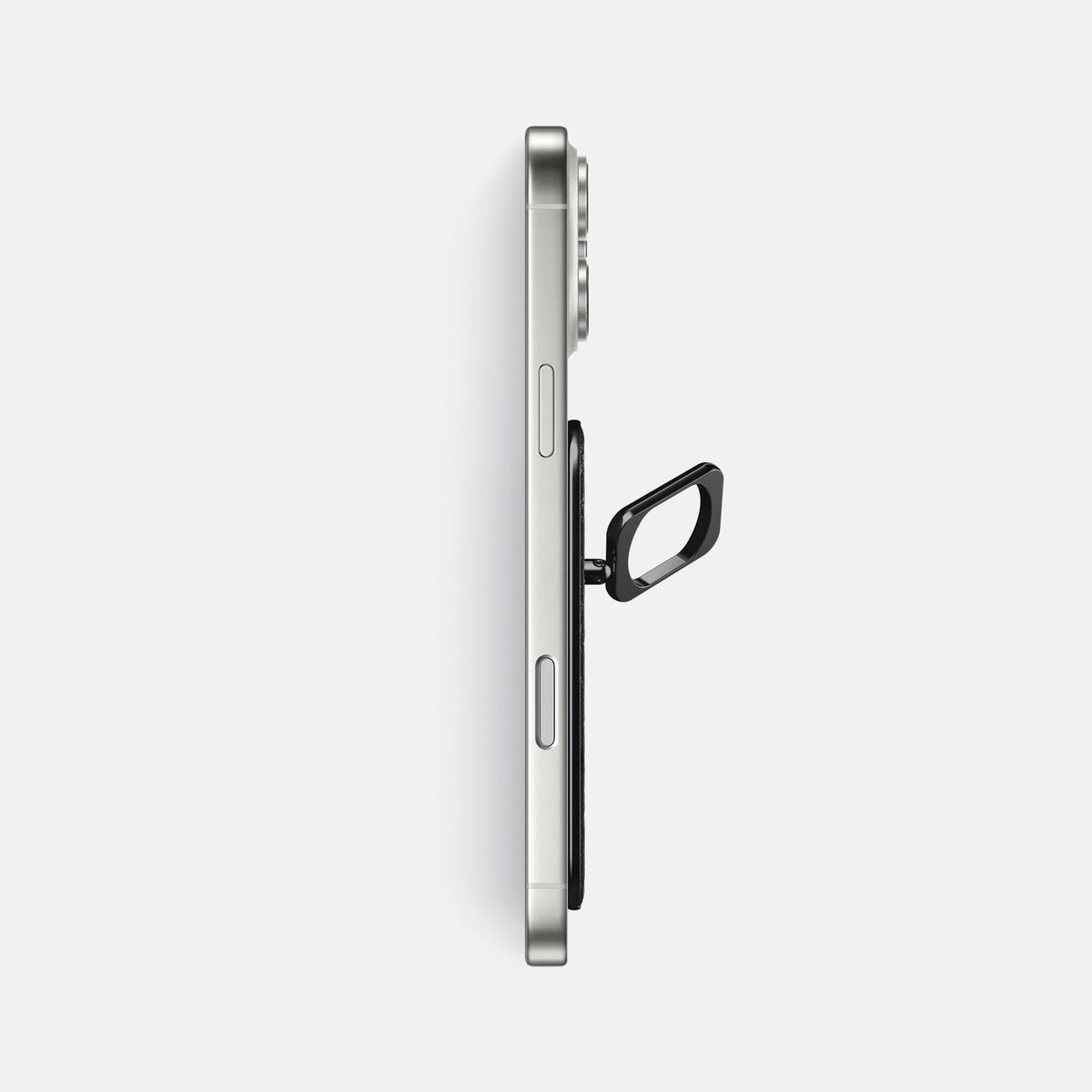 MagSafe Ring For iPhone 18 Pro Max In Ostrich -3 | Black-Black