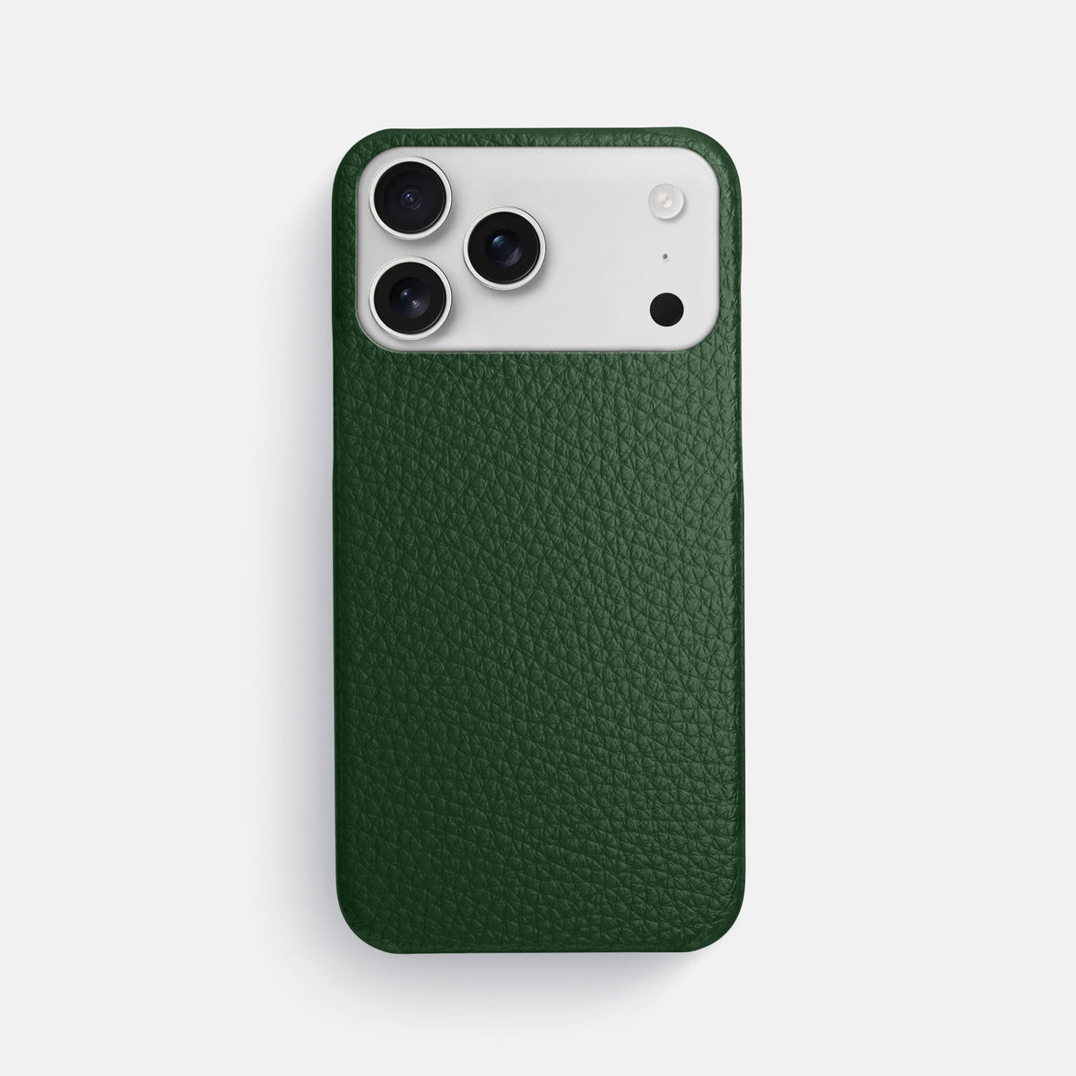 Slim Case For iPhone 18 Pro Max In Calf -1 | Dark-Green