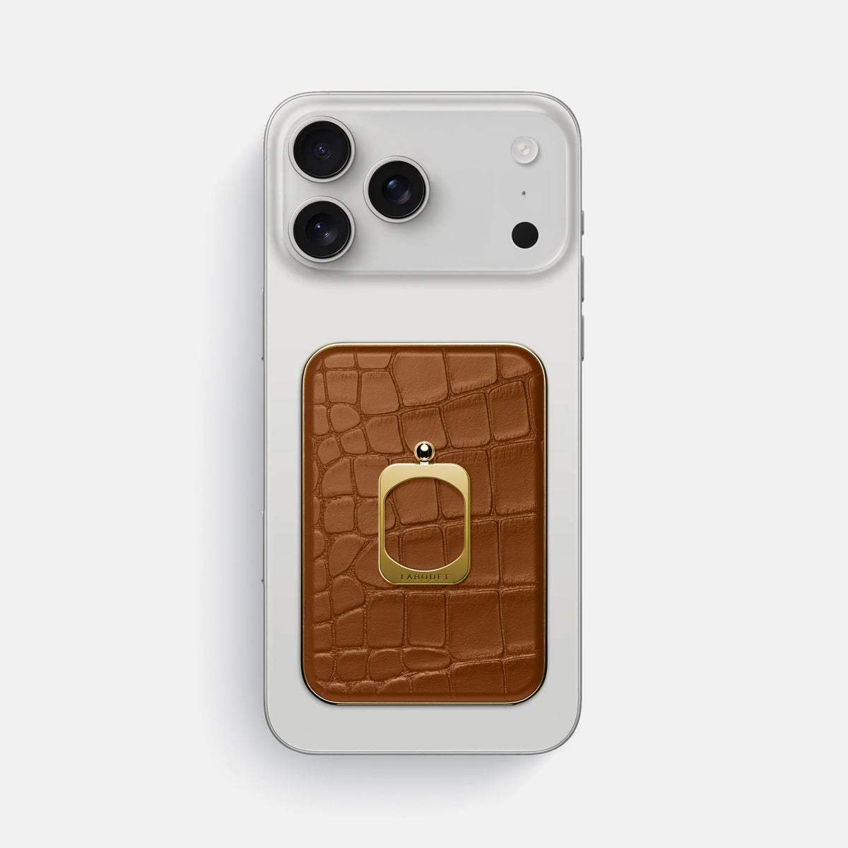 MagSafe Ring For iPhone 18 Pro Max In Alligator -1 | Honey-Gold