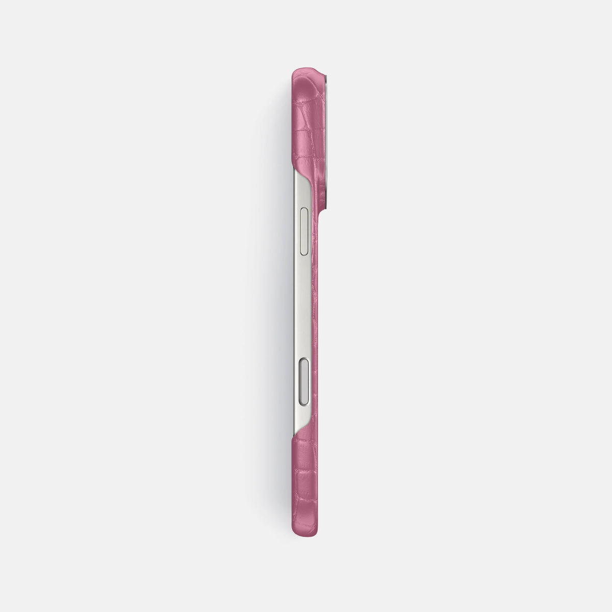 Classic Case For iPhone 18 Pro Max In Alligator -3 | Pink-Lagoon-Steel