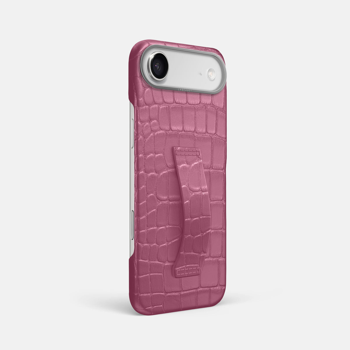 Finger Case For iPhone 17 Air In Alligator -2 | Pink-Lagoon-Steel