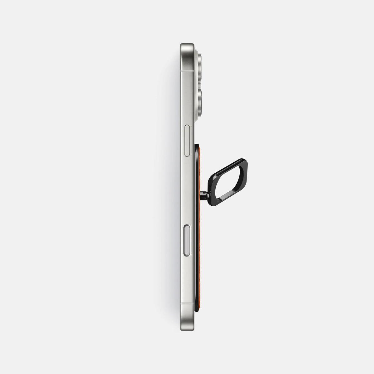 MagSafe Ring For iPhone 18 Pro Max In Calf -3 | Orange-Black