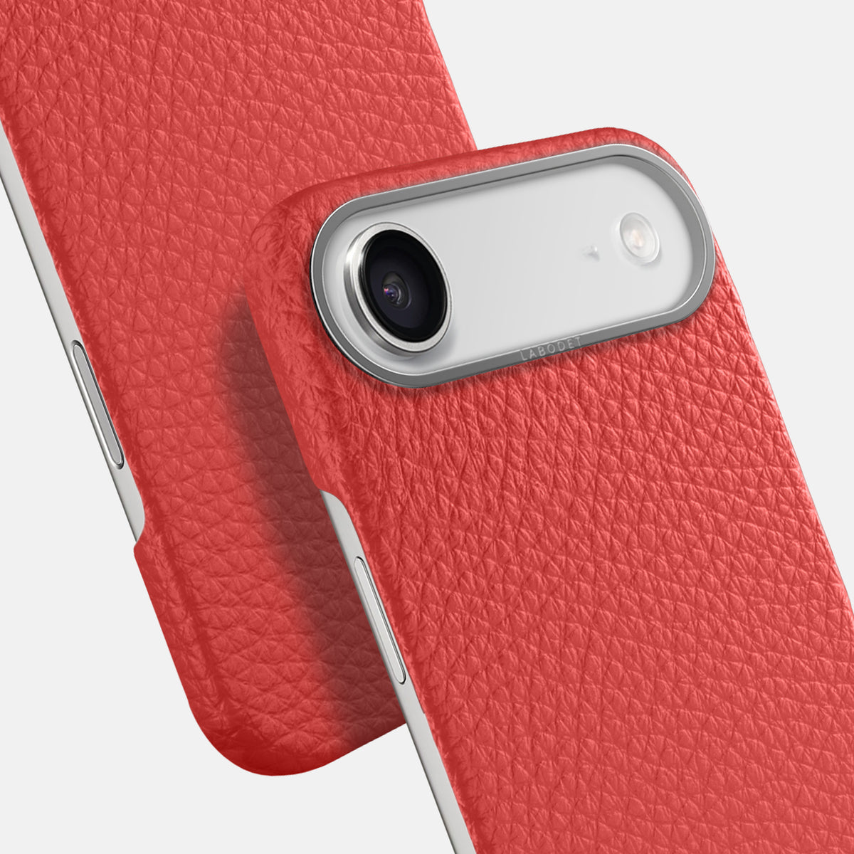 Classic Case For iPhone 17 Air In Calf -6 | Red-Steel
