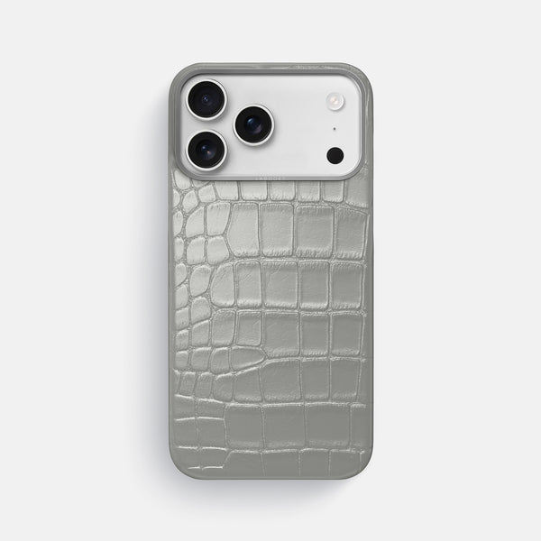 Classic Case For iPhone 17 Pro Max In Metallic Alligator
