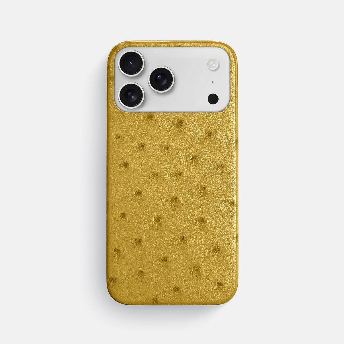 Slim Case For iPhone 18 Pro Max In Ostrich -1 | Gold