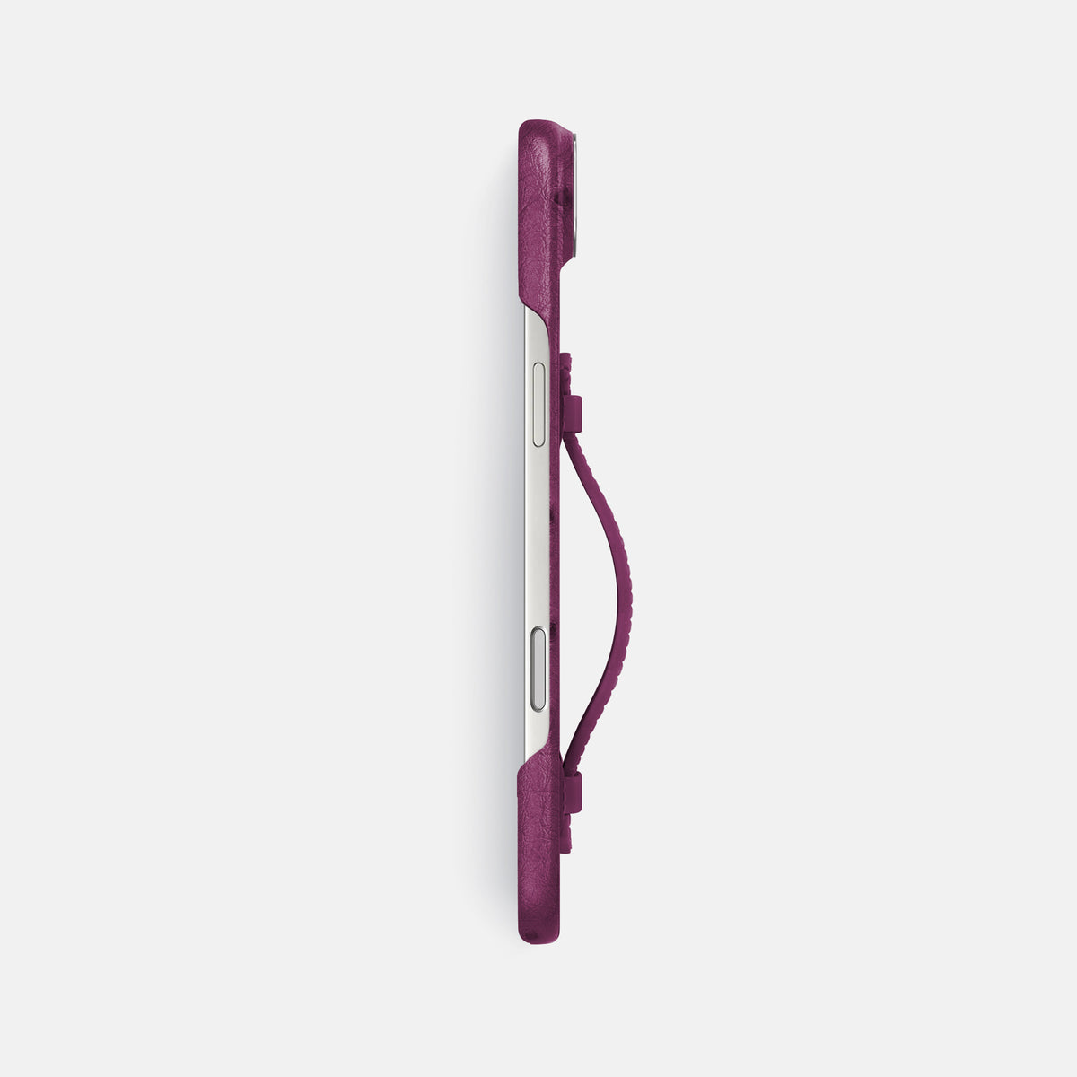 Center Handle For iPhone 17 Air In Ostrich -2 | Purple-Steel