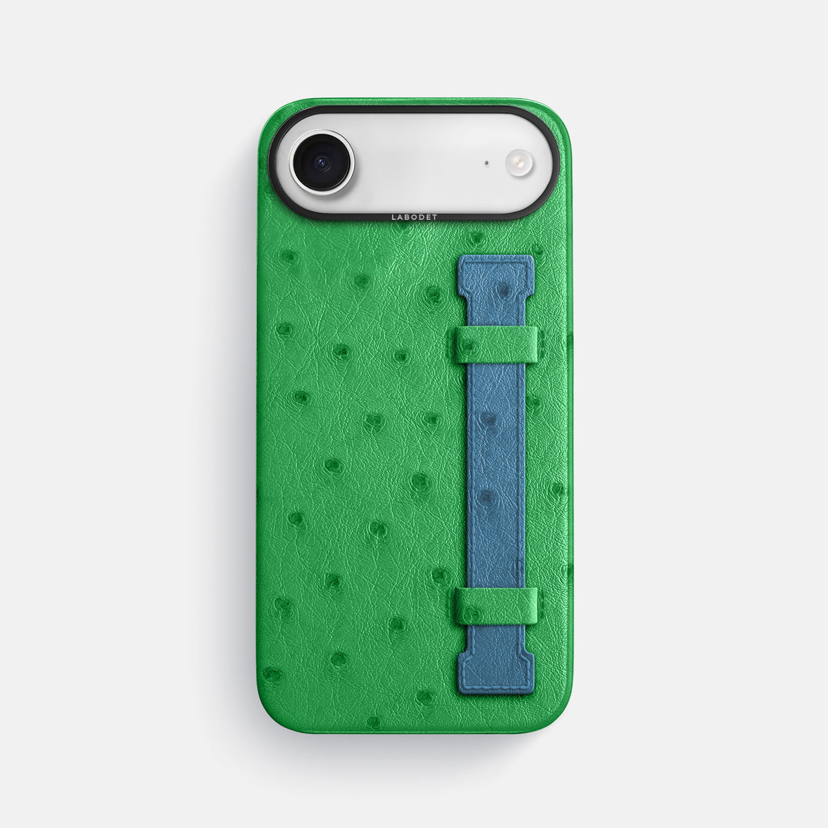 Handle Case Coloré For iPhone 17 Air In Ostrich -1 | Kentucky-Green-Black