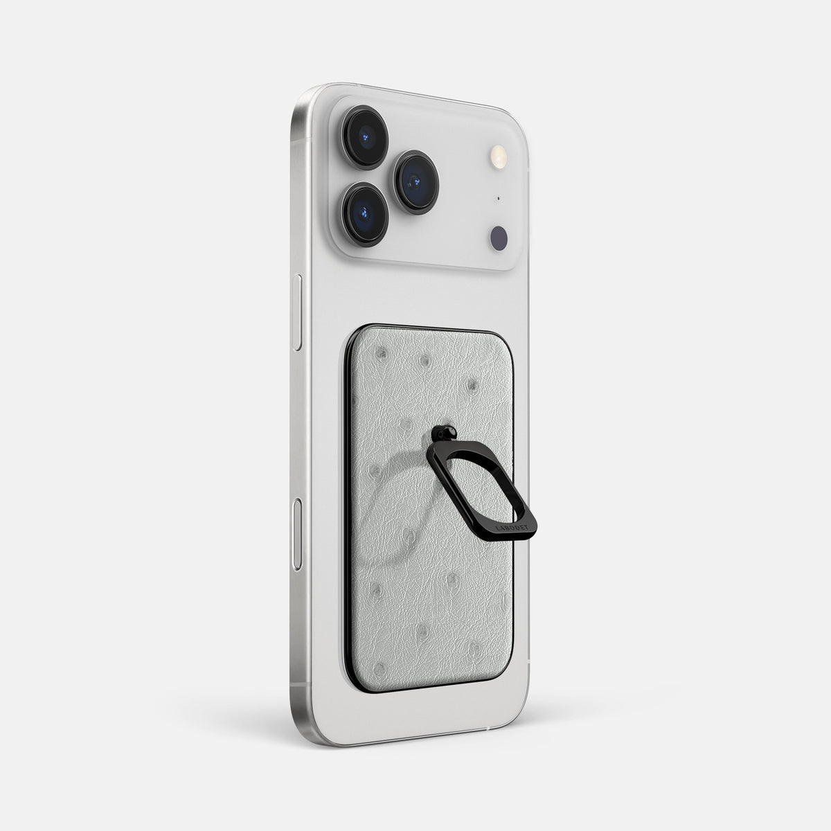 MagSafe Ring For iPhone 17 Pro Max In Ostrich -1 | White-Black