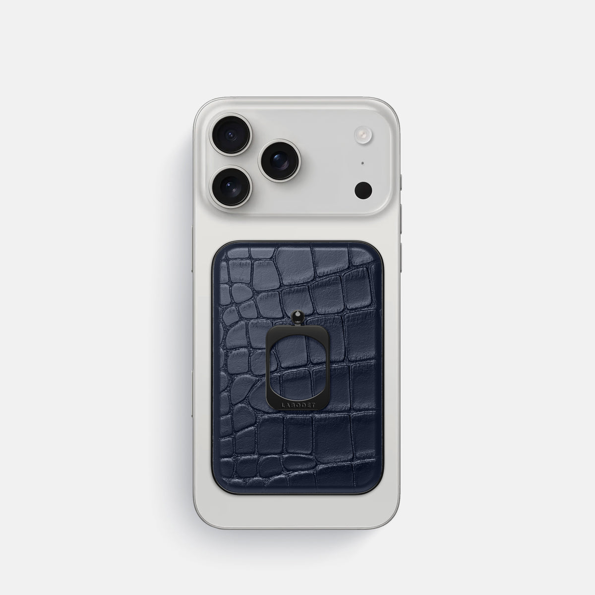 MagSafe Ring For iPhone 17 Pro In Alligator -1 | Navy-Blue-Black