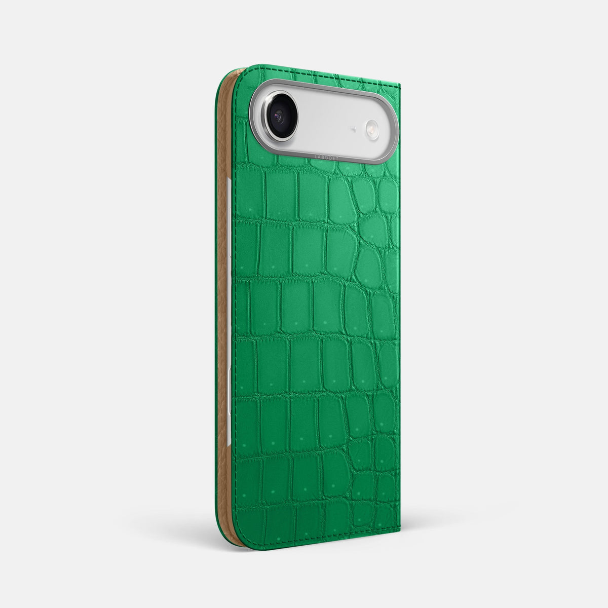 Folio Case For iPhone 17 Air In Porosus Crocodile