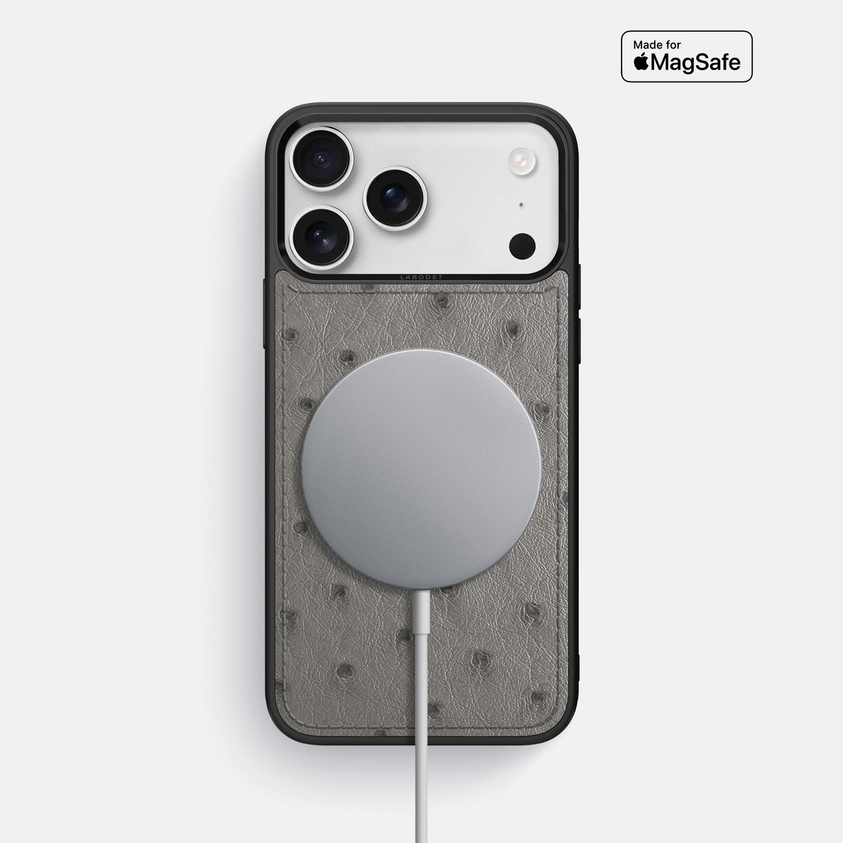 Sport Case For iPhone 17 Pro Max In Ostrich -5 | Grey