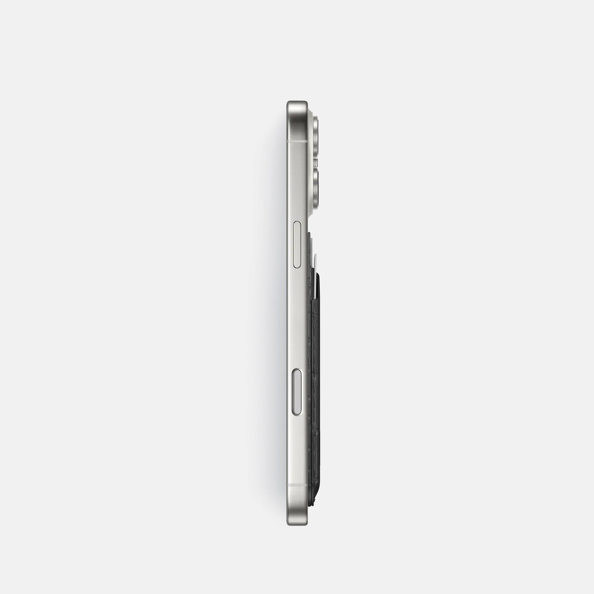 MagSafe Wallet For iPhone 18 Pro In Alligator -3 | Grey