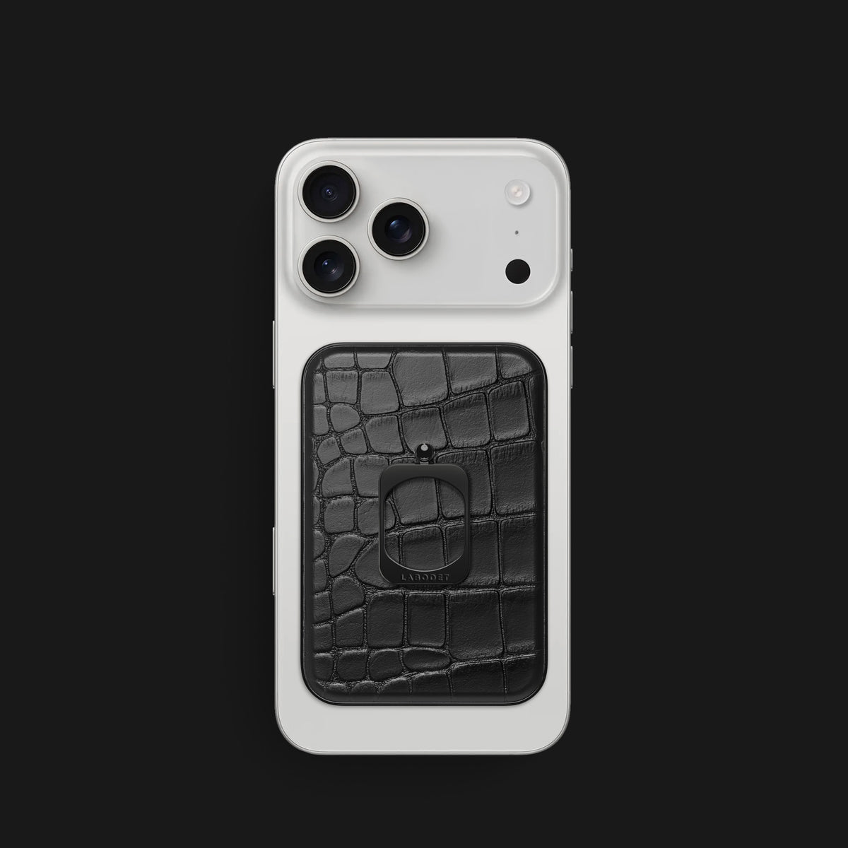 MagSafe Ring Edition Black For iPhone 17 Pro In Alligator -1 | Edition-Black-Black