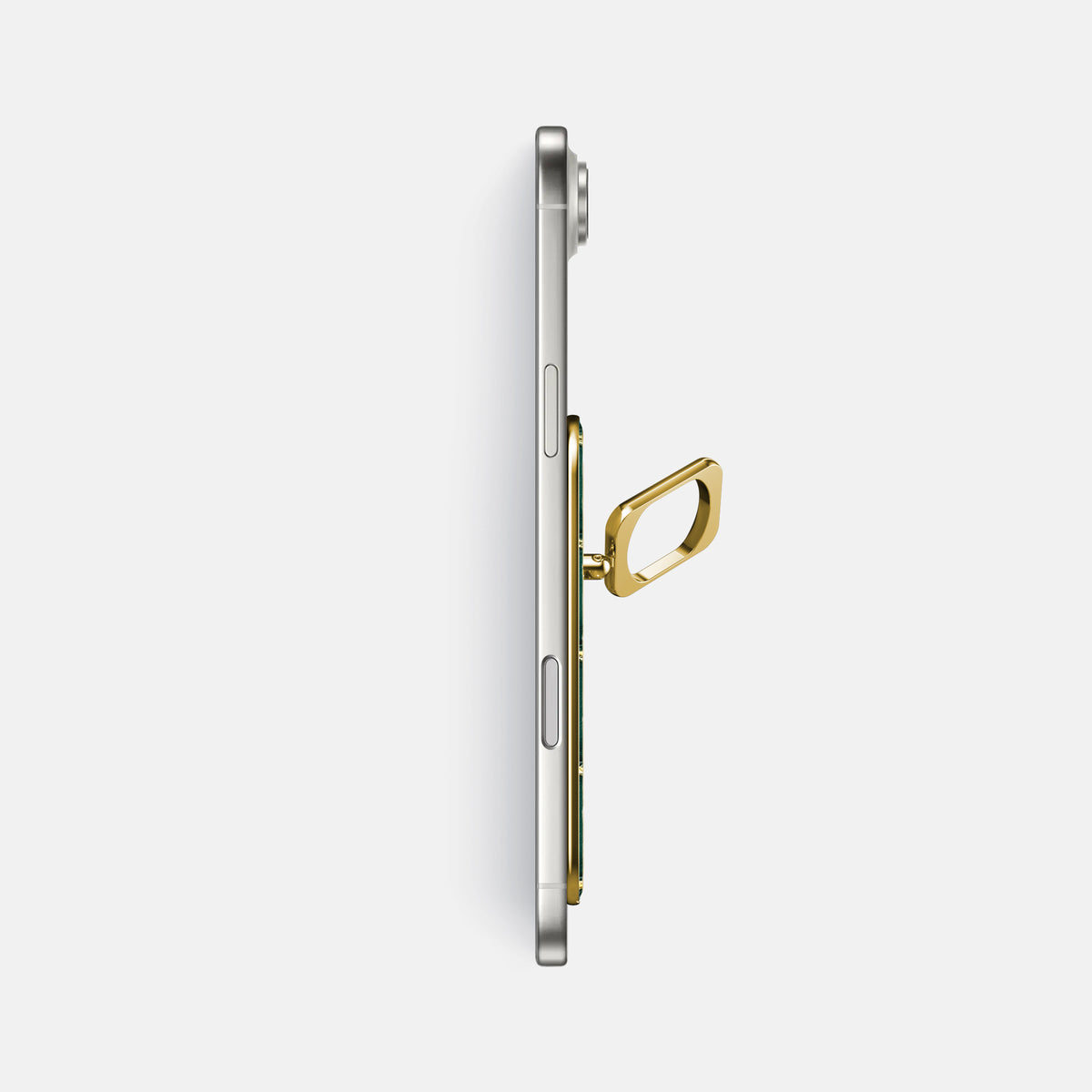 MagSafe Ring For iPhone 17 Air In Patina Alligator -3 | Cambridge-Gold