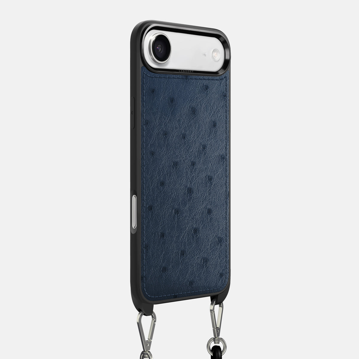 Crossbody Sport Case For iPhone 17 Air In Ostrich -2 | Navy-Blue