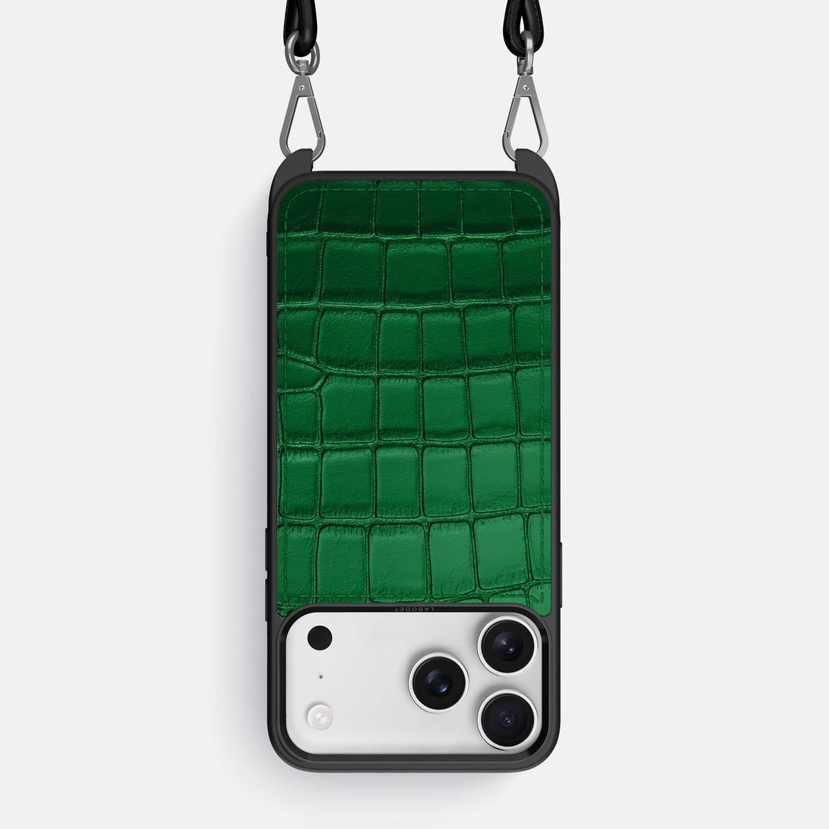 Crossbody Sport Case For iPhone 17 Pro Max In Alligator -1 | Forest-Green