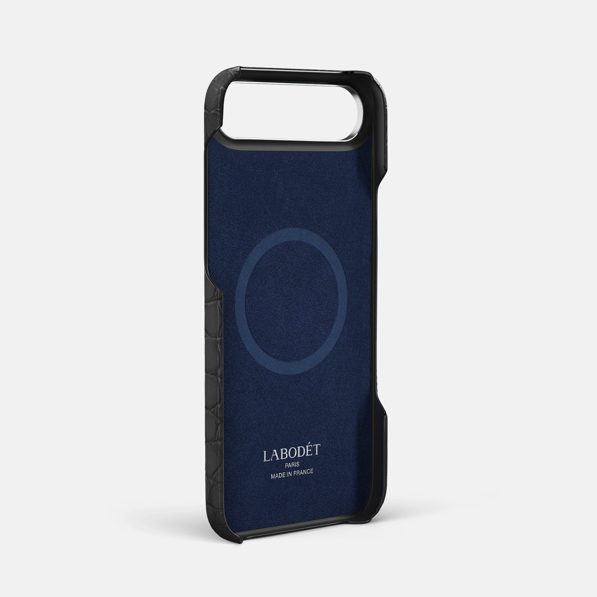 Center Handle For iPhone 17 Air In Alligator -4 | Grey-Steel