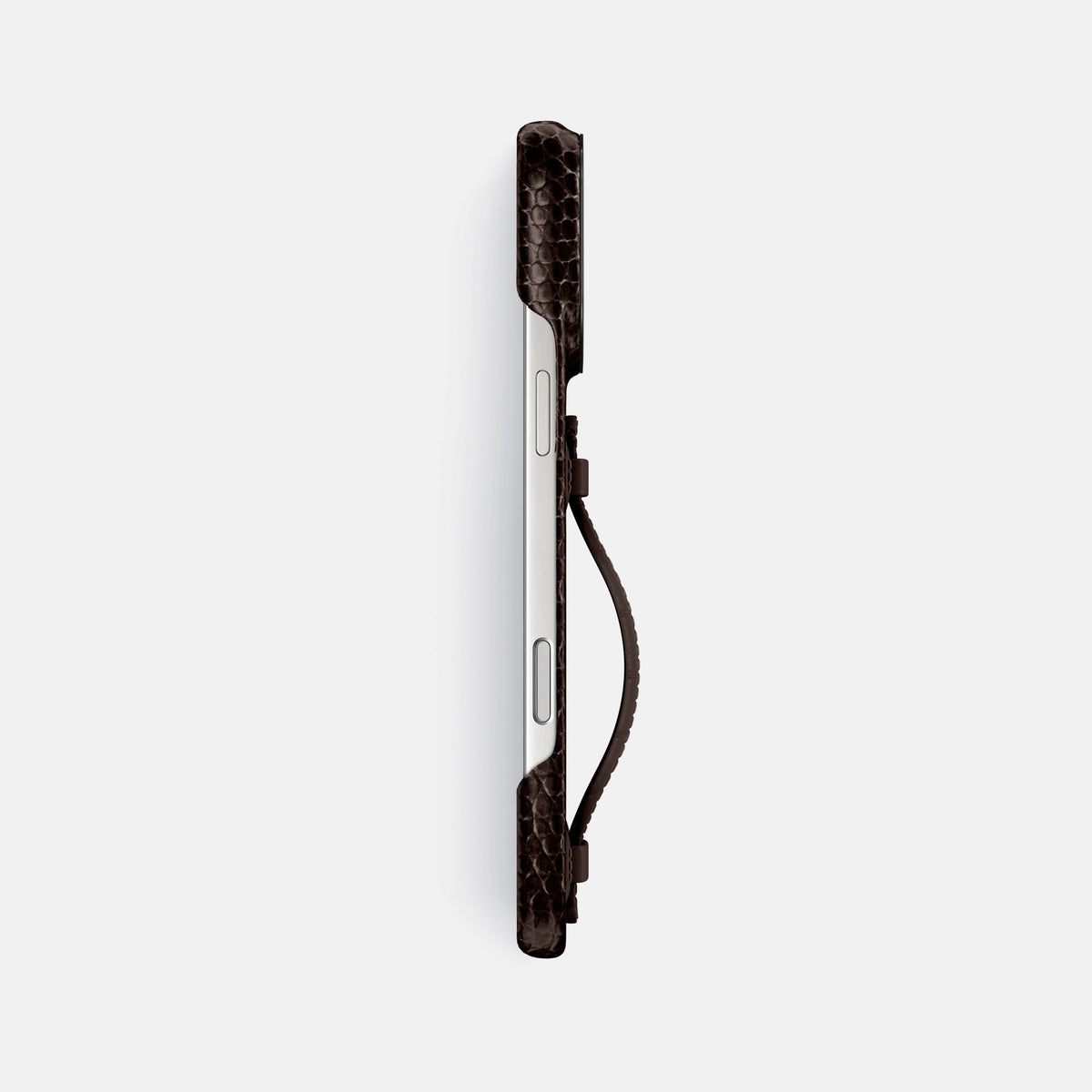 Center Handle For iPhone 18 Pro Max In Lizard -2 | Brown-Black
