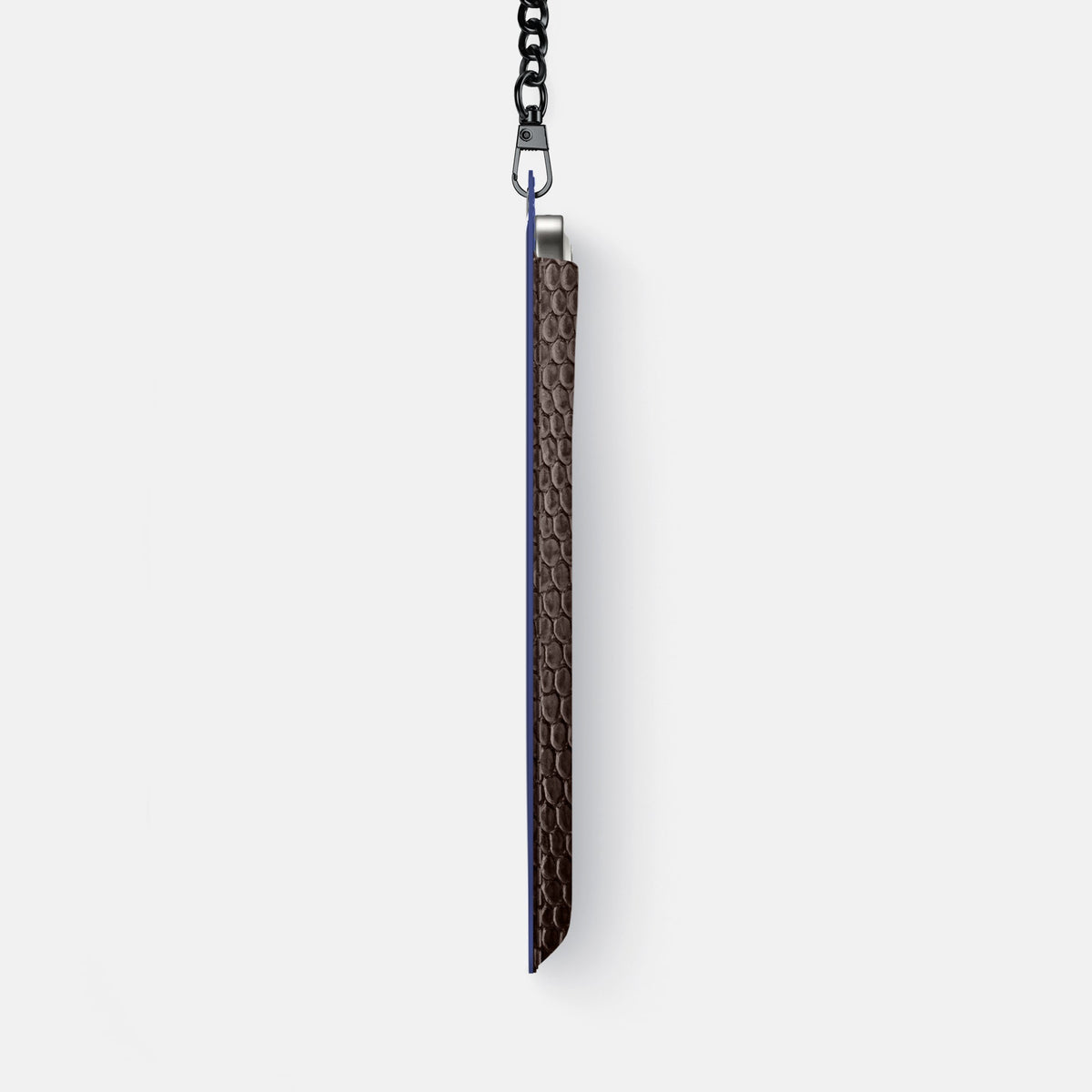Crossbody Bag For iPhone 18 Pro Max In Lizard -4 | Brown-Black