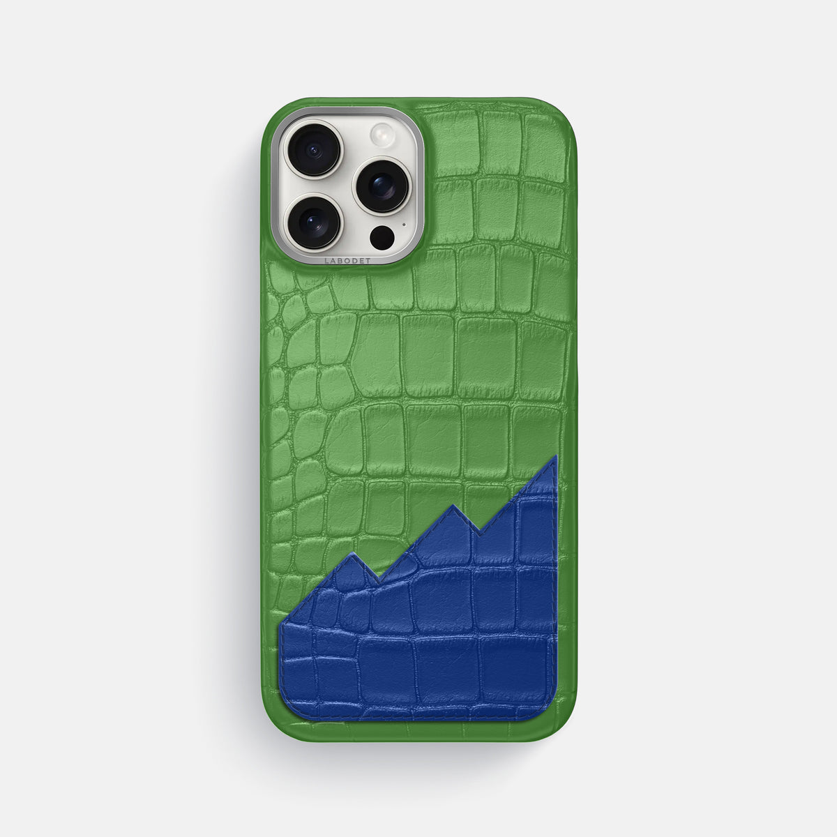 Classic Case With UpOnly For iPhone 16 Pro Max In Alligator -1 | Apple-Green-Steel