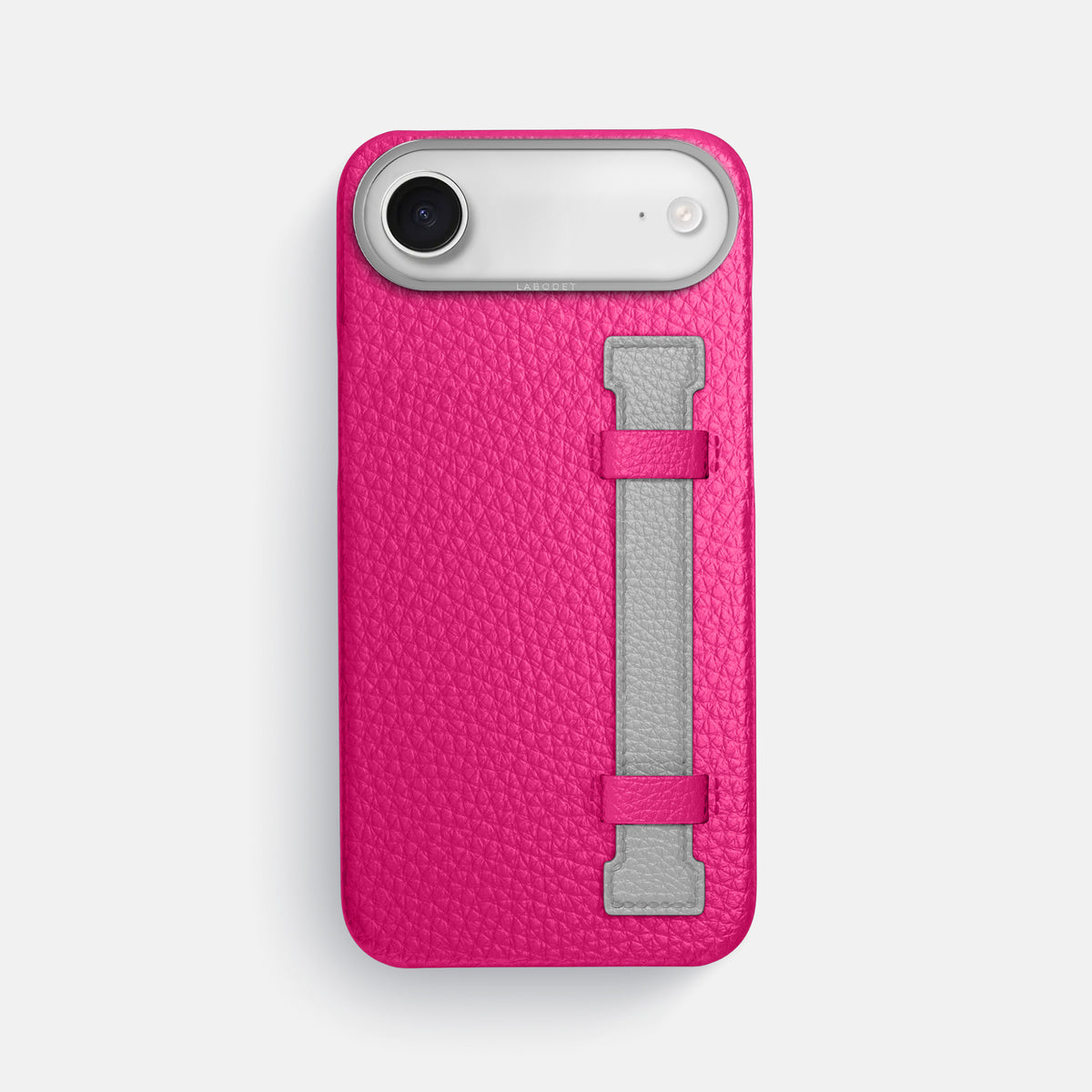 Handle Case Coloré For iPhone 17 Air In Calf -1 | Magenta-Steel