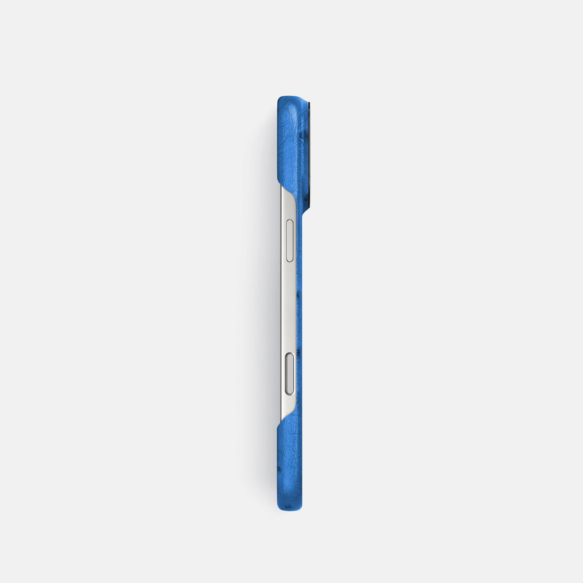 Classic Case For iPhone 18 Pro In Ostrich -3 | Royal-Blue-Black