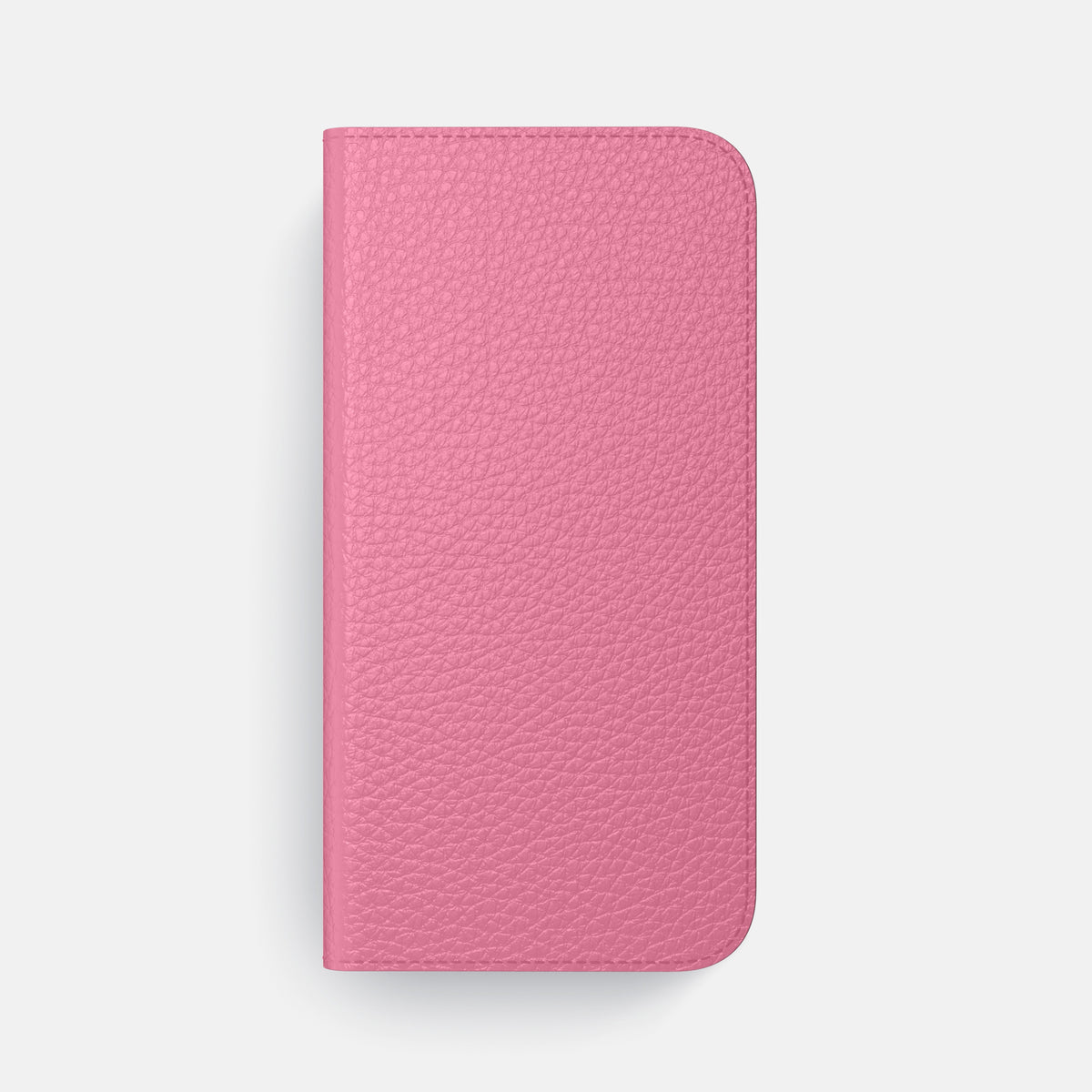 Folio Case For iPhone 17 Air In Calf -4 | Pink-Steel