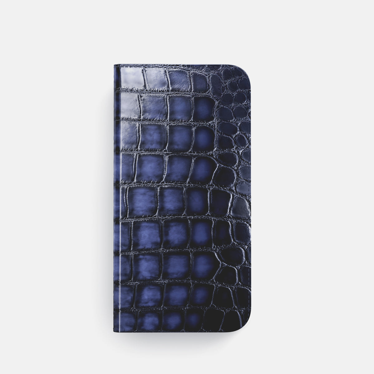 Folio Case For iPhone 17 Pro In Patina Alligator -4 | Havana-Blue-Steel