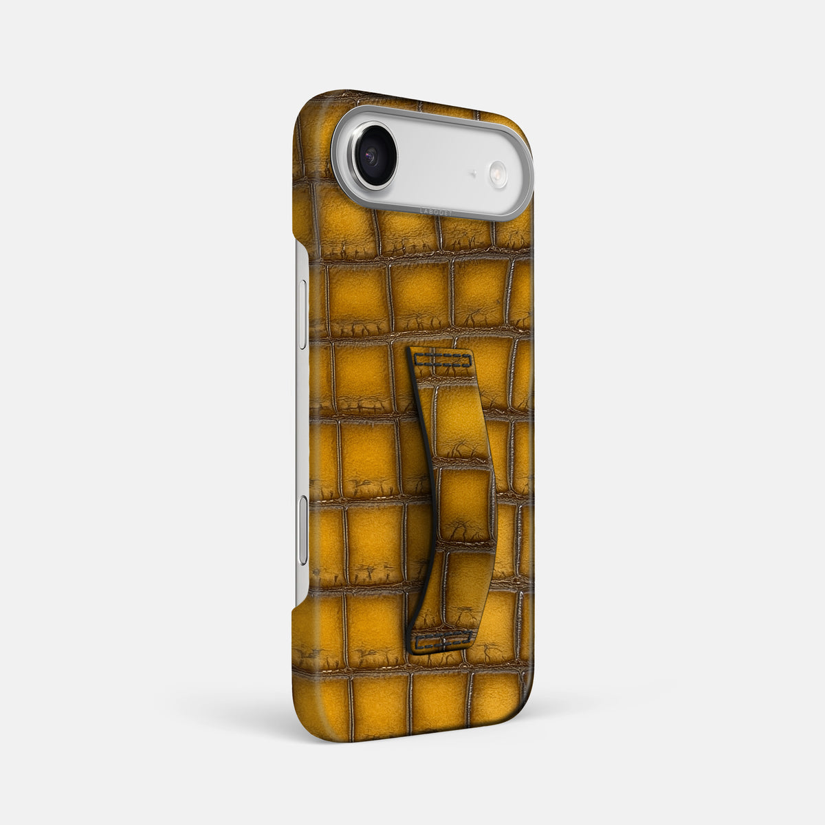 Finger Case For iPhone 17 Air In Patina Alligator -2 | Sydney-Steel