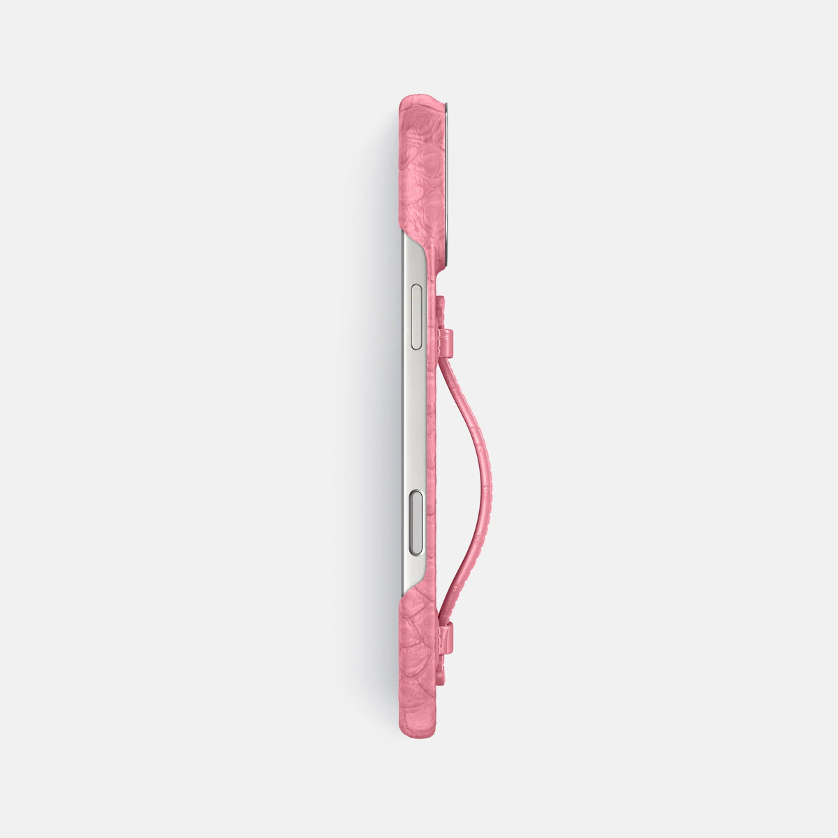 Center Handle For iPhone 18 Pro Max In Python -2 | Pink-Steel