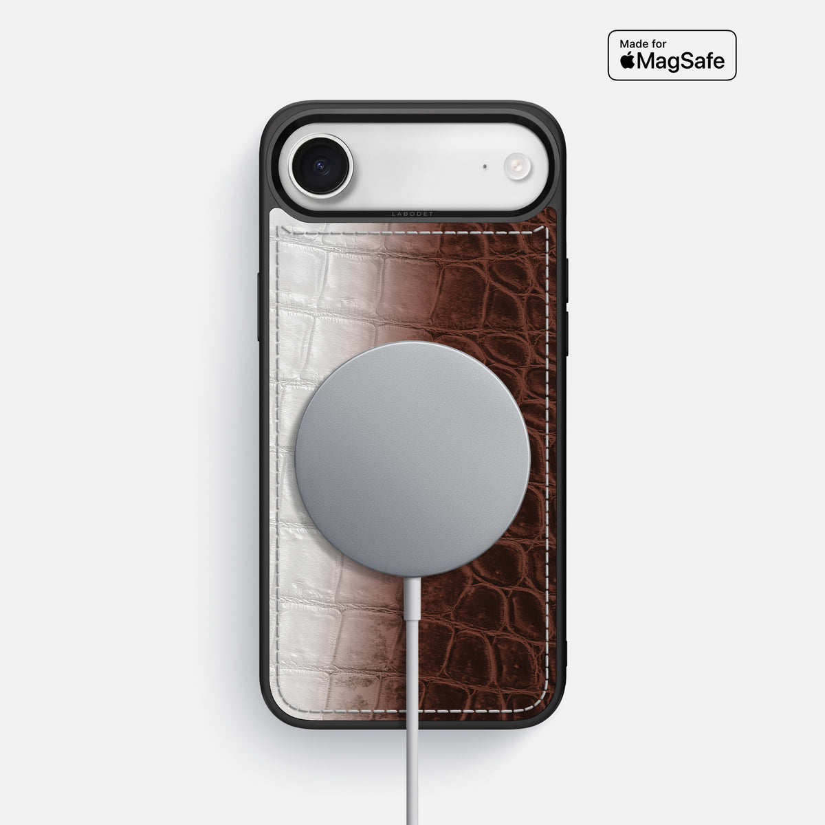 Sport Case For iPhone 17 Air In Himalayan Crocodile -5 | Dark-Brown