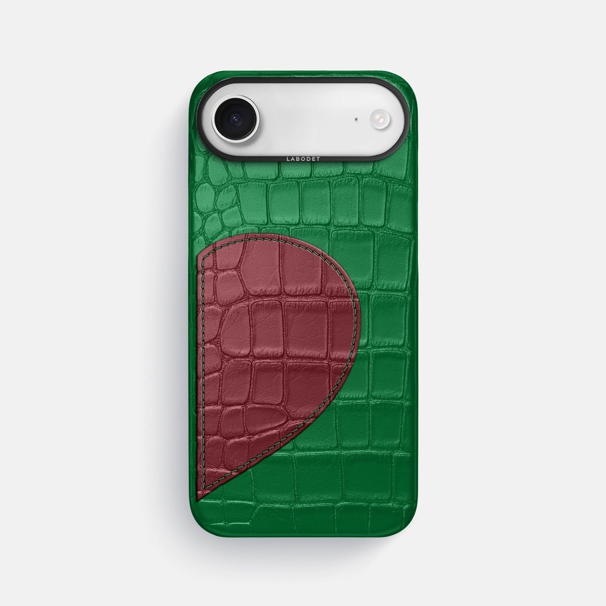 Classic Case With Half Heart - Right For iPhone 17 Air In Alligator