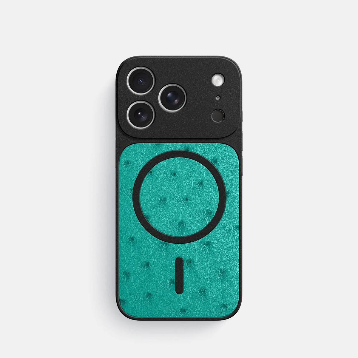 MagSafe Mask For iPhone 18 Pro In Ostrich -3 | Turquoise
