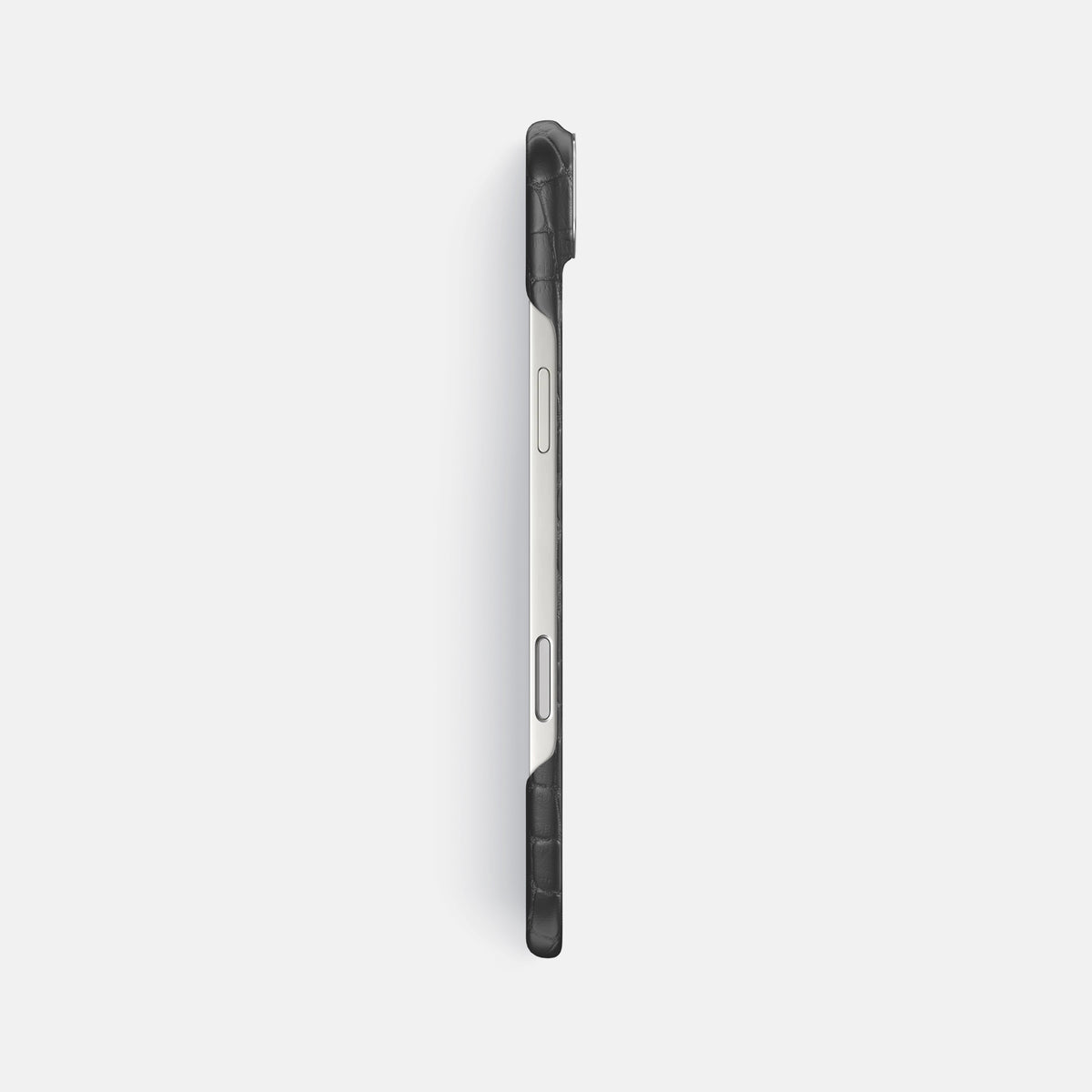 Classic Case For iPhone 17 Air In Alligator -3 | Grey-Steel