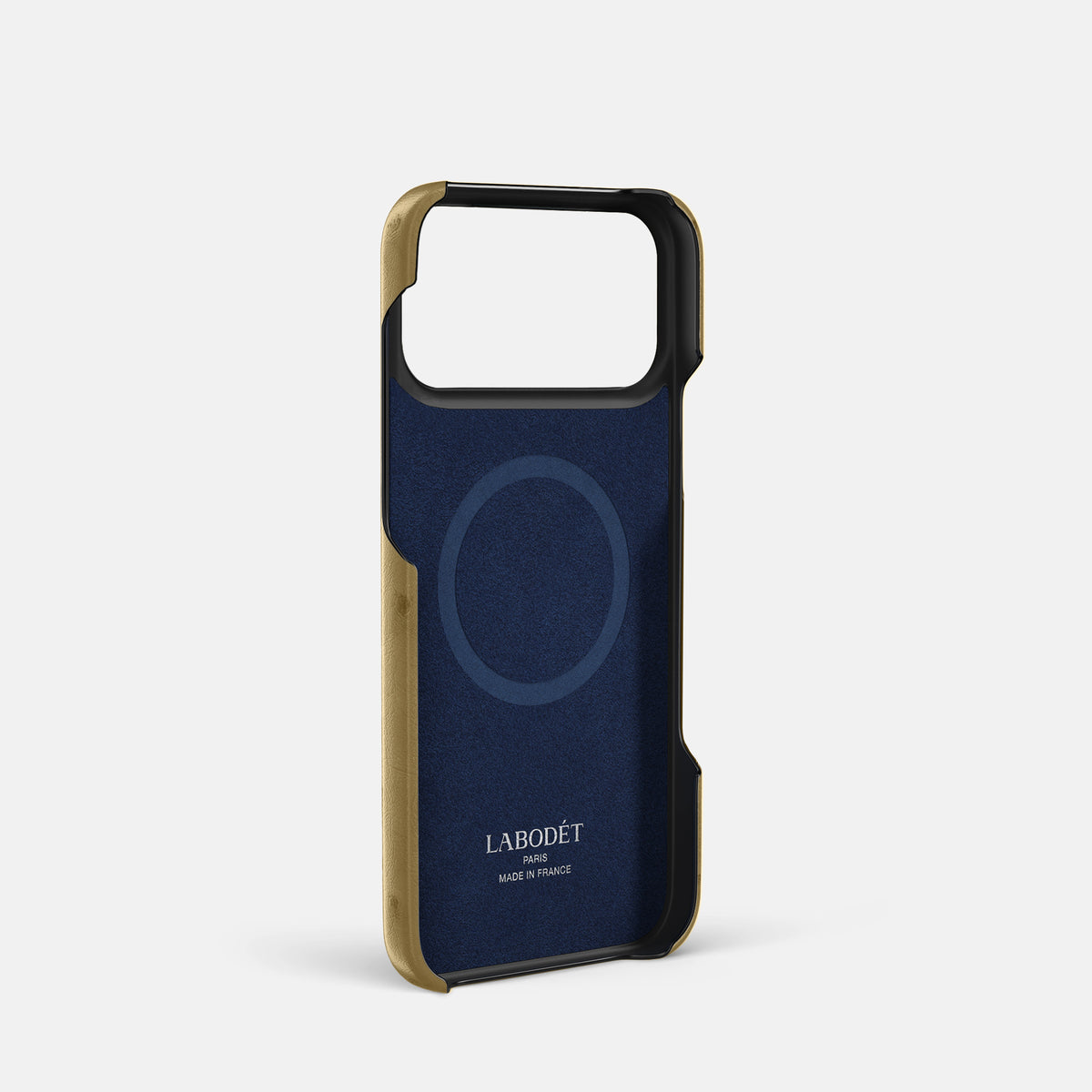 Slim Case For iPhone 17 Pro In Ostrich -4 | Desert-Sand