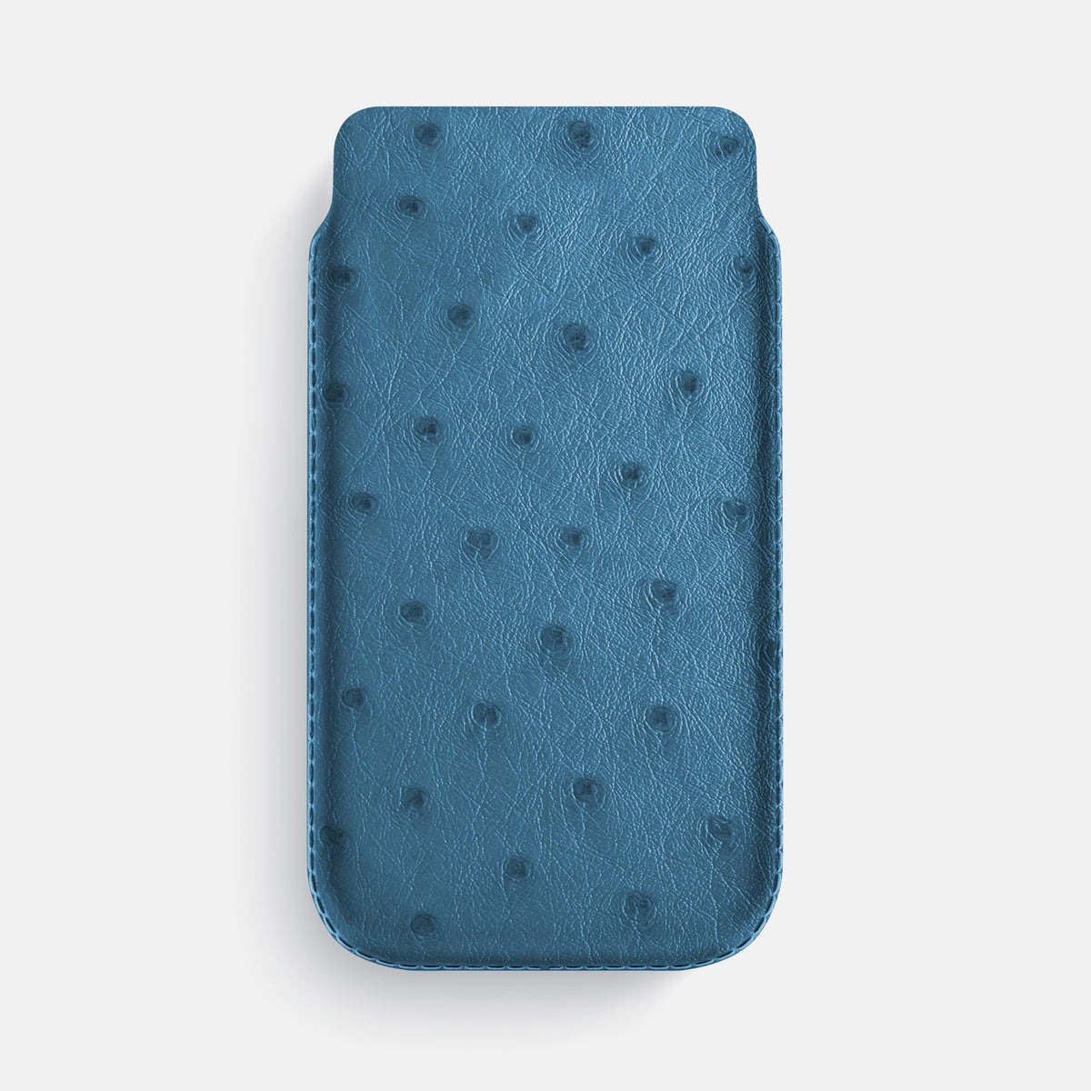Pouch Case For iPhone 17 Air In Ostrich -1 | Blue-Jeans