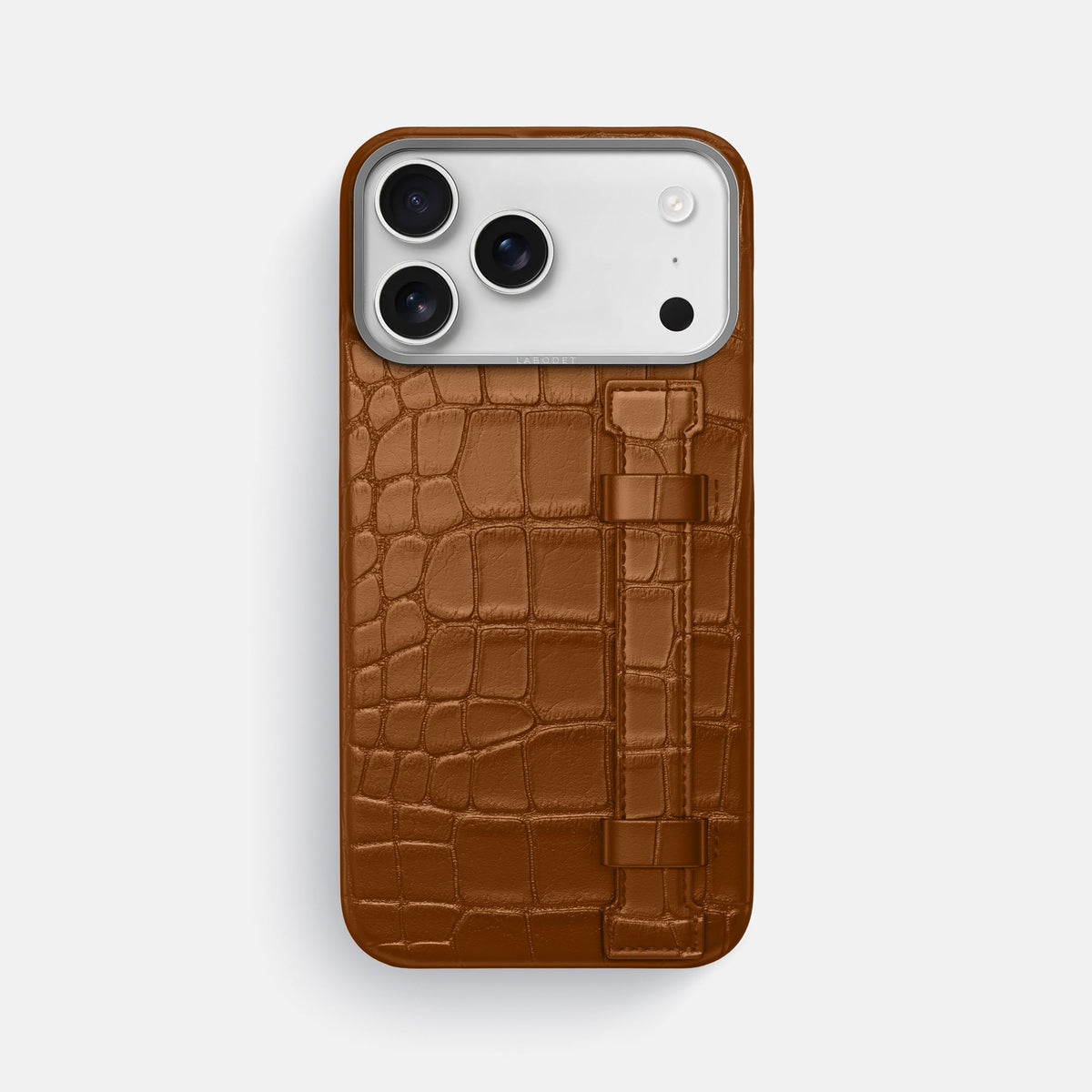 Handle Case For iPhone 18 Pro Max In Alligator -1 | Honey-Steel