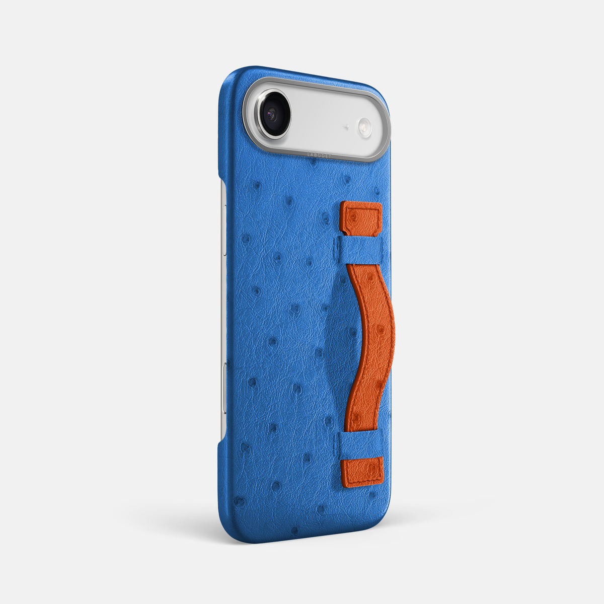 Handle Case Coloré For iPhone 17 Air In Ostrich -2 | Royal-Blue-Steel