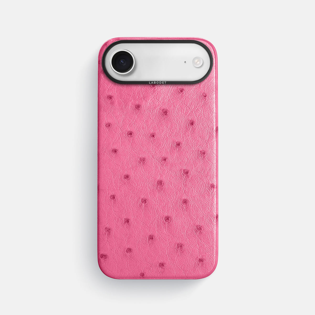 Classic Case For iPhone 17 Air In Ostrich -1 | Pink-Black