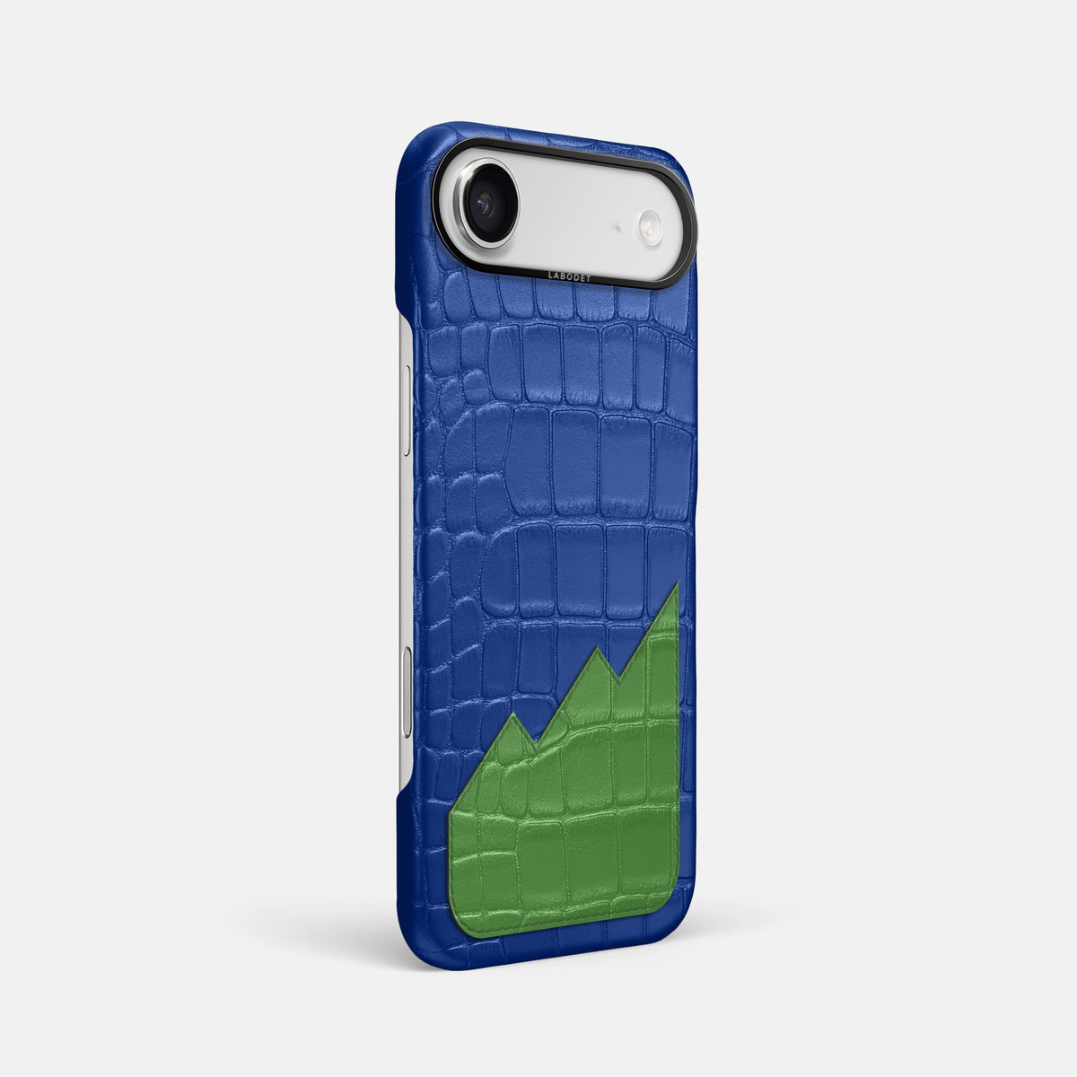 Classic Case With UpOnly For iPhone 17 Air In Alligator -2 | Royal-Blue-Black