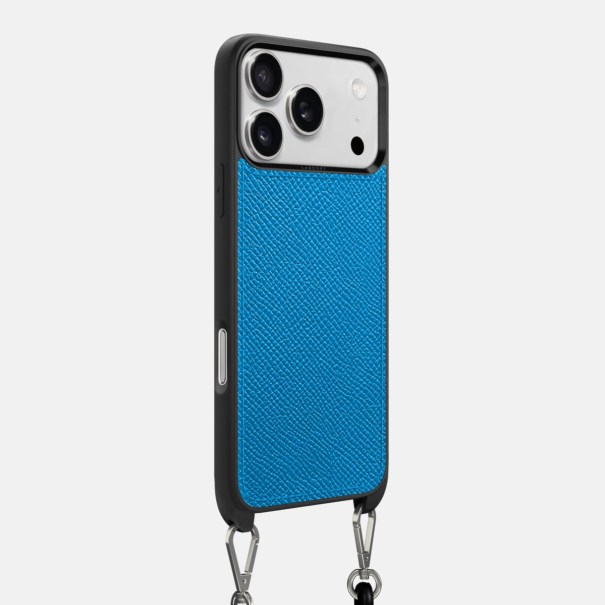 Crossbody Sport Case For iPhone 18 Pro Max In Epsom-Style Calf -2 | Sky-Blue